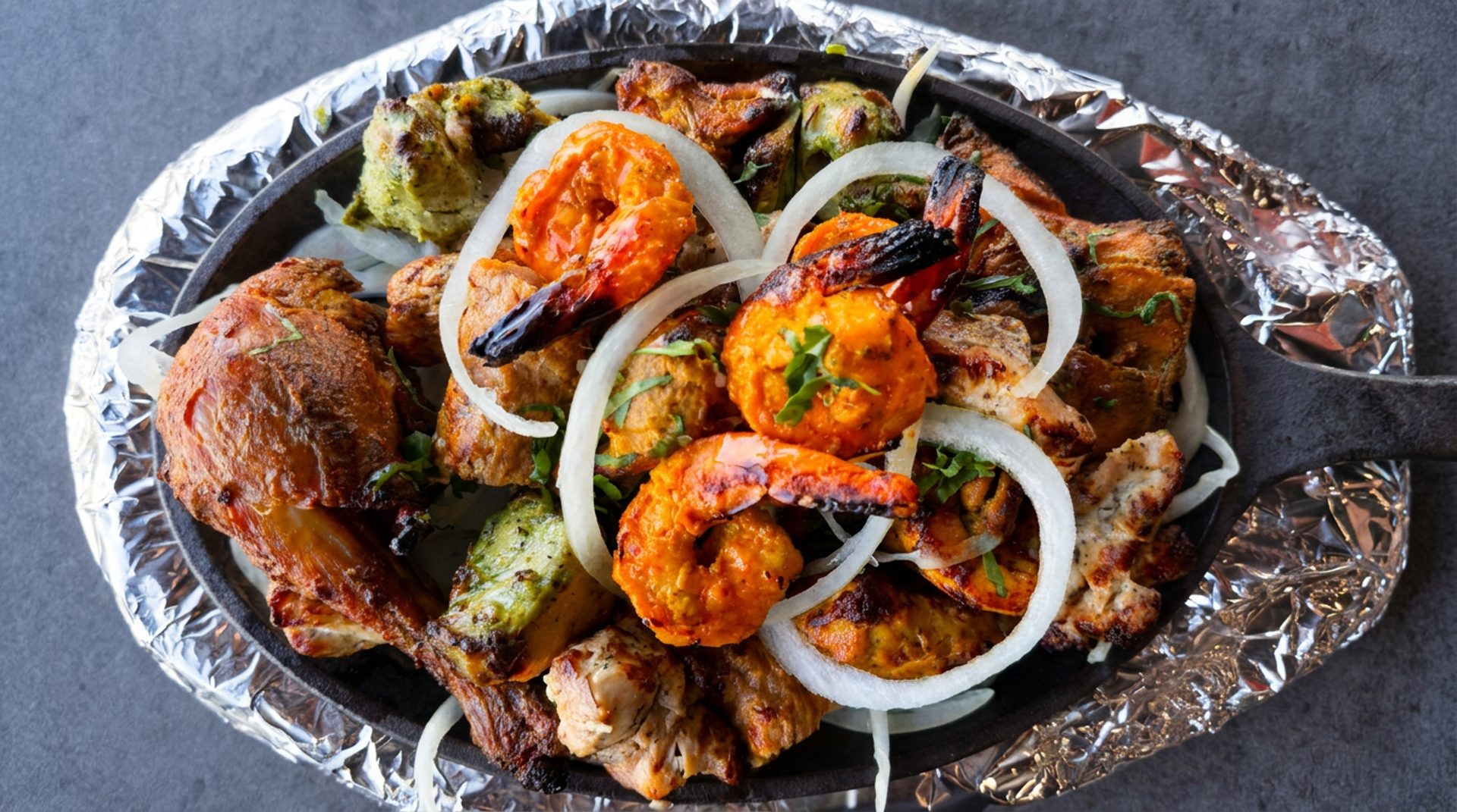 The tandoor and grill