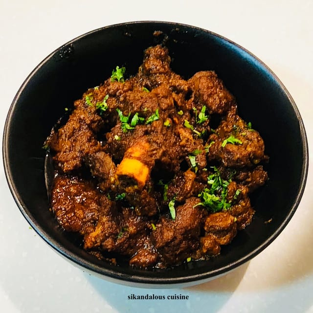 Mutton Sukha.