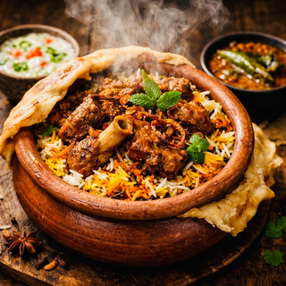 Wednsday Special Goat Dum Biryani