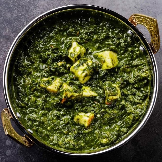Saag Paneer.