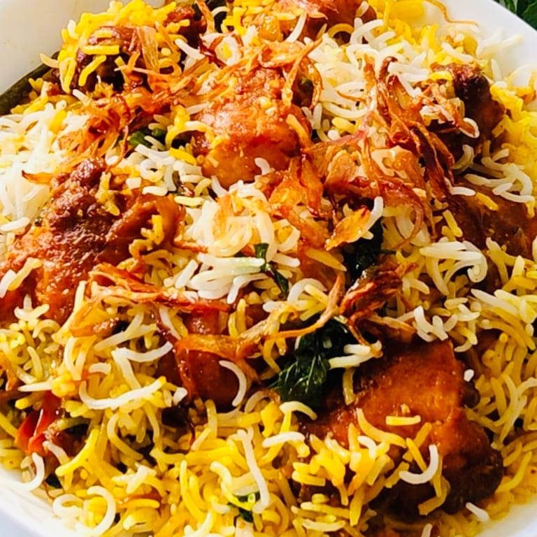Delicious Chicken Biryani Awaits