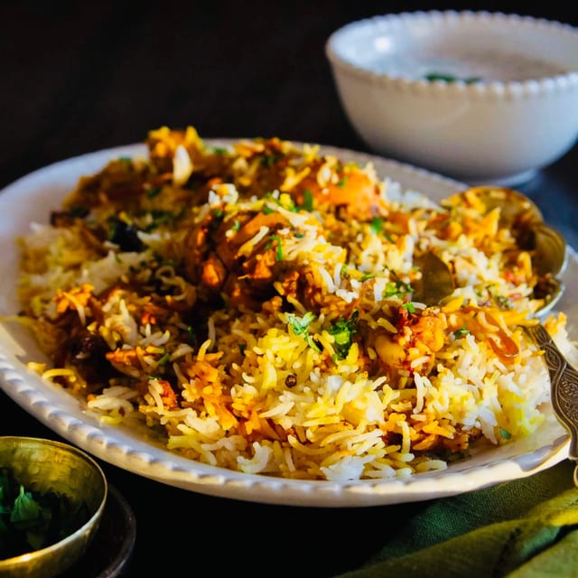 Family Pack Boneless Chicken Biryani.
