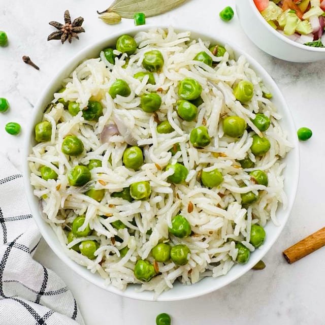 Green Peas Pulao (32 oz).