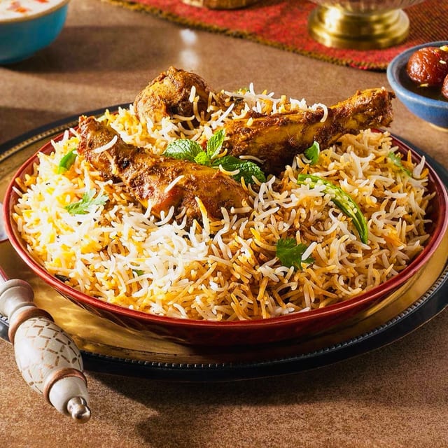 Hyd Chicken Dum Biryani.