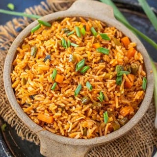 Schezwan Veg Fried Rice