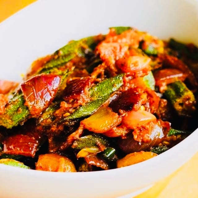 Bhindi Do Pyaza.