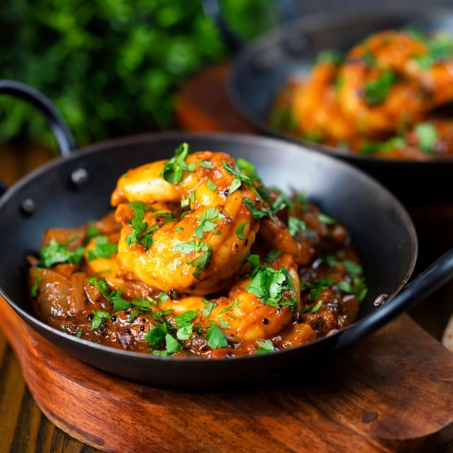 Shrimp Bhuna (10 Pieces).