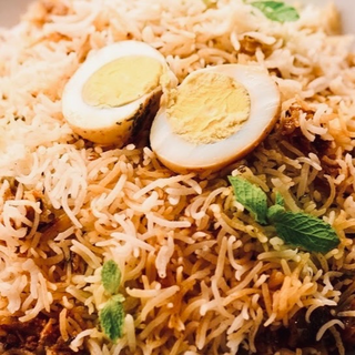 Gongura Egg Biryani