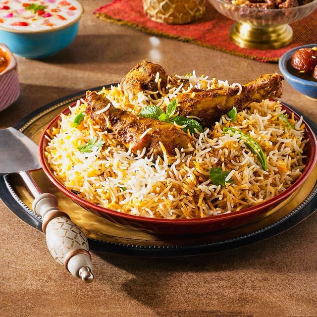 Family Pack Hyd Chicken Dum Biryani.