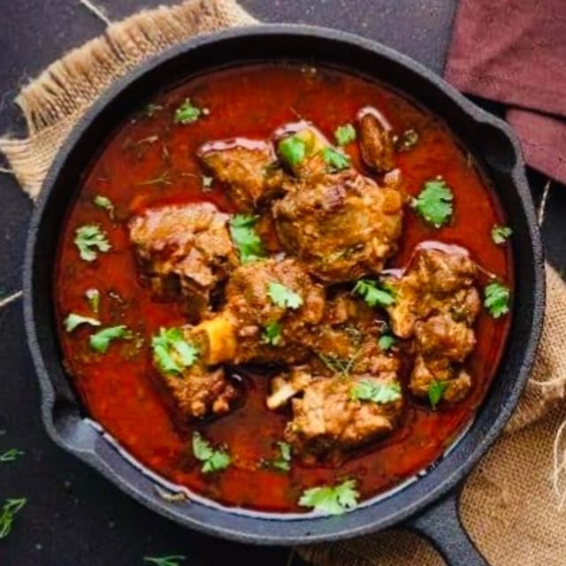 Andhra Goat Curry.