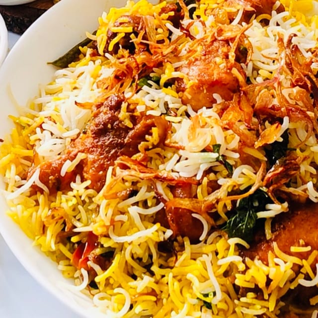 Wednesday Special Chicken 65 Biryani.