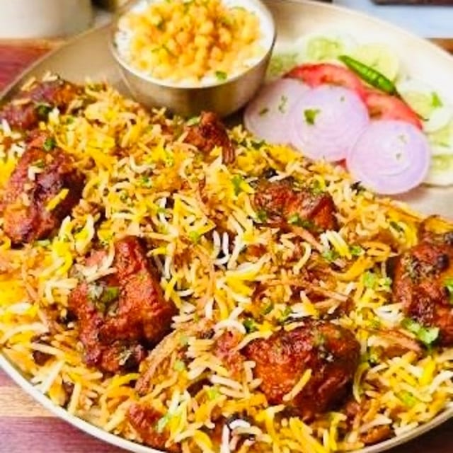 Wednesday Special Vijayawada Chicken Biryani.