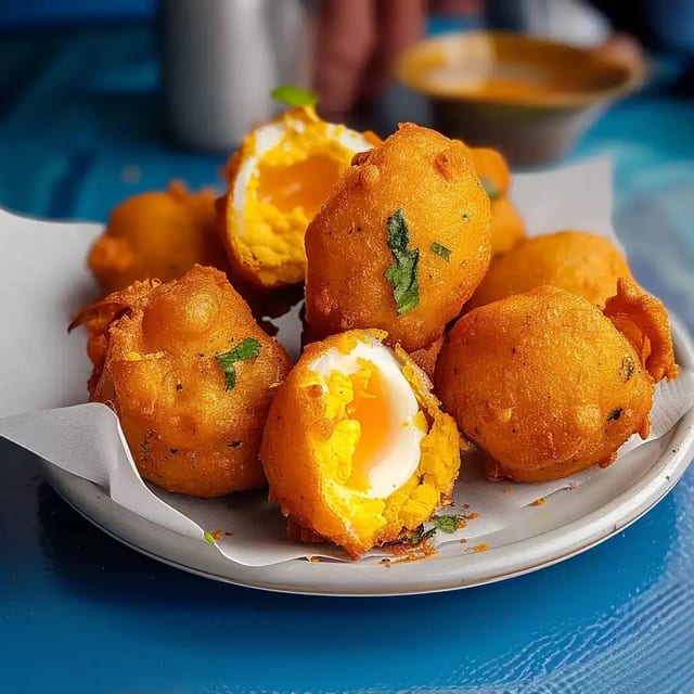 Egg Pakoda (6 Pcs).