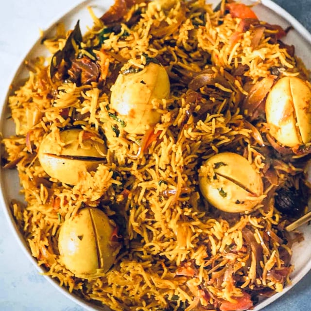 Gongura Egg Biryani Family Pack.