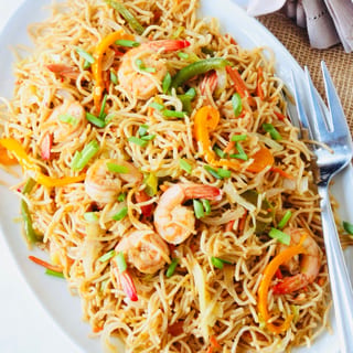 Shrimp Hakka Noodles