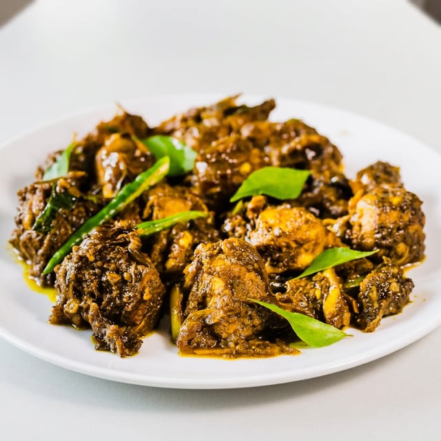 Pepper Chicken (Dry).