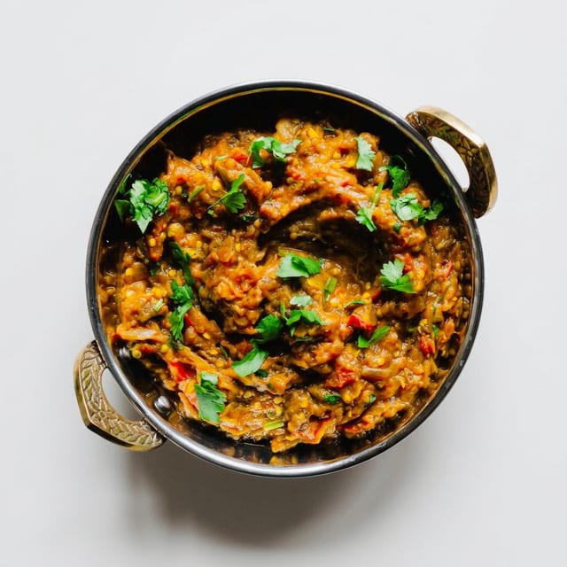 Baingan Bharta.