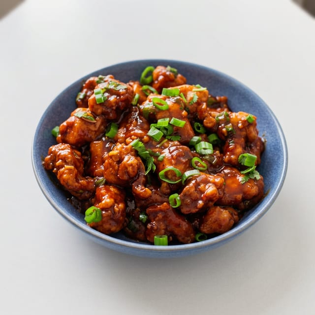 Chicken Manchurian.