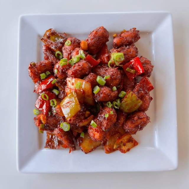 Baby Corn Manchurian (Dry).
