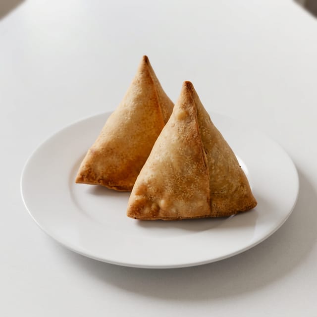Vegetable Samosa (2Pcs).